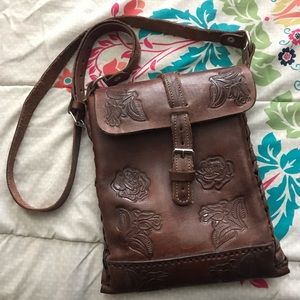 Mexican Leather Crossbody Bag